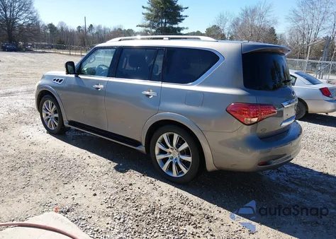 2014 Infiniti Qx80 z USA, uszkodzony, nr VIN JN8AZ2NE9E9062935